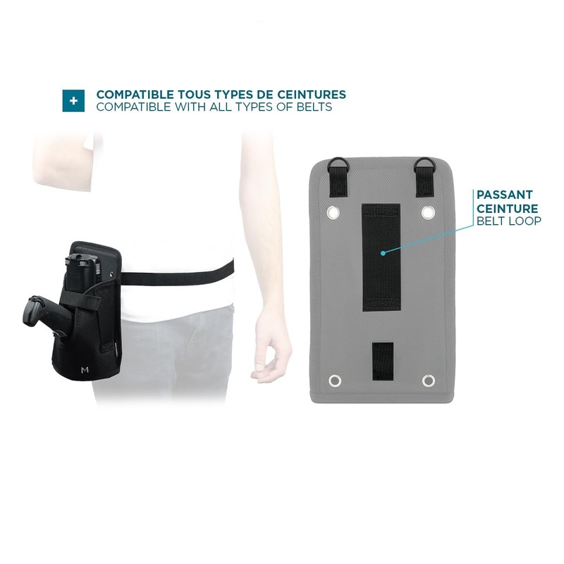 Mobilis 031004 Holster for Hard Drive (Black)