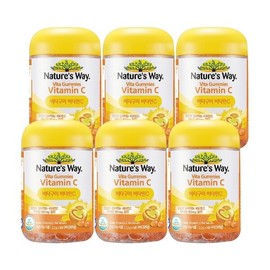 네이처스웨이비타구미 비타민C 6통 Natures Way Vitamin C Gummy 6 Bottles
