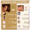 15pare Arete Mujer Piercing Oreja Cartílago Acero Inoxidable