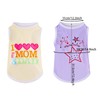choyaxo 4pcs Dog Clothes Pet Printed Vest for Chiuahaha Small