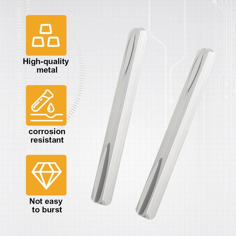 Silkwish Pack of 2 square spindle 8 mm x 80