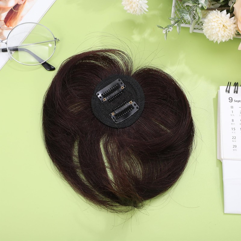 Frcolor Women's Crown Wig, One-touch Hair Extension, Partial Wig, Circular,