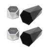 2Pcs Car Trash Can with Lid Waterproof Decorative Automotive Portable
