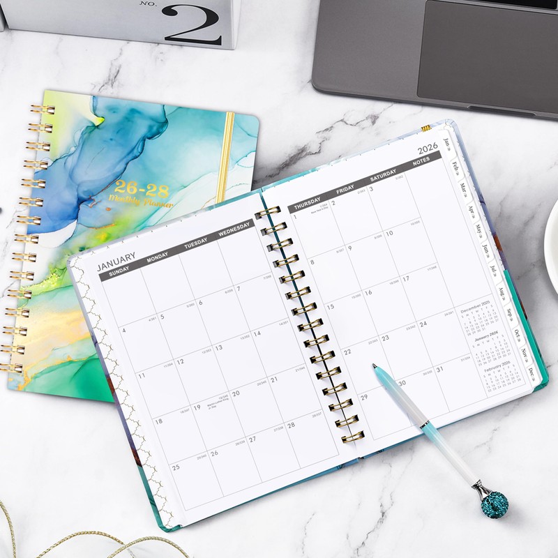 2026-2028 Monthly Planner - 3 Year Monthly Planner 2026-2028 with