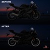 Autodomy Reflective Motorcycle Wheel Stickers Sport | Complete Set for