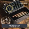 Pardo Cigar Travel Humidor Cigar Box - Durable, Airtight, Waterproof
