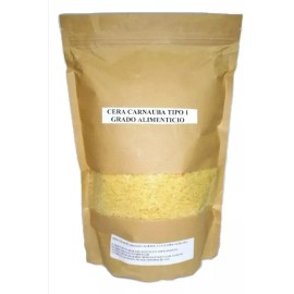 Cera De Carnauba T1 Medio Kilo Grado Alimenticio Cosmeticos