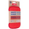 White Magic Eco Cloth Washing Up Pad Coral 15x8cm