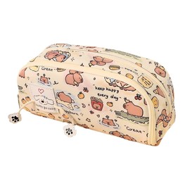 Qiwenr Pencil Case, Pencil Case, Pencil Case, Pencil Case, Pencil Case, Cartoon Bag is Small and Cute and Can Be Used as a Toy Bag, Key Bag, Purse (Purple), Apricot325, fresh