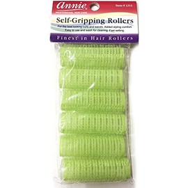 Annie Self-Gripping Rollers 6 Count Green 3/4" #1311