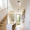 Vexagyle 12.6inch Flush Mount Ceiling Light Fixture,3-Light Modern Close to