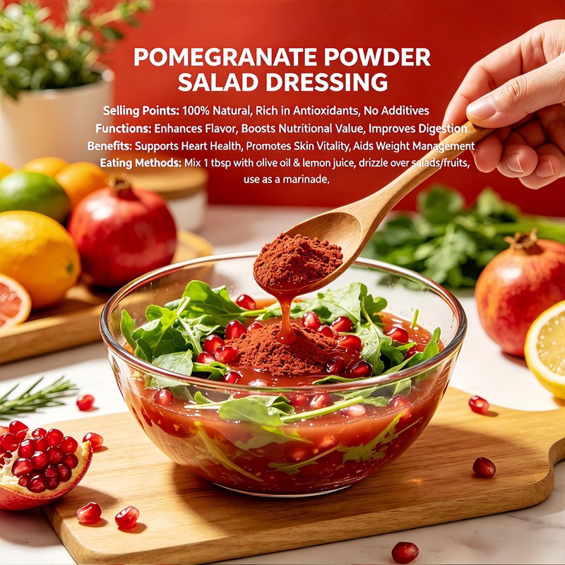 Pomegranate Powder 10oz Natural Fruit Juice Powder Baking Coloring Canned