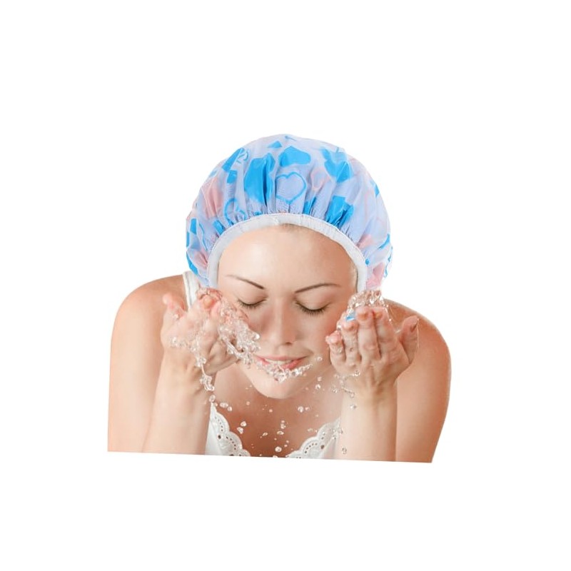Gorro de Ducha para Mujer Doble Capa en Forma de