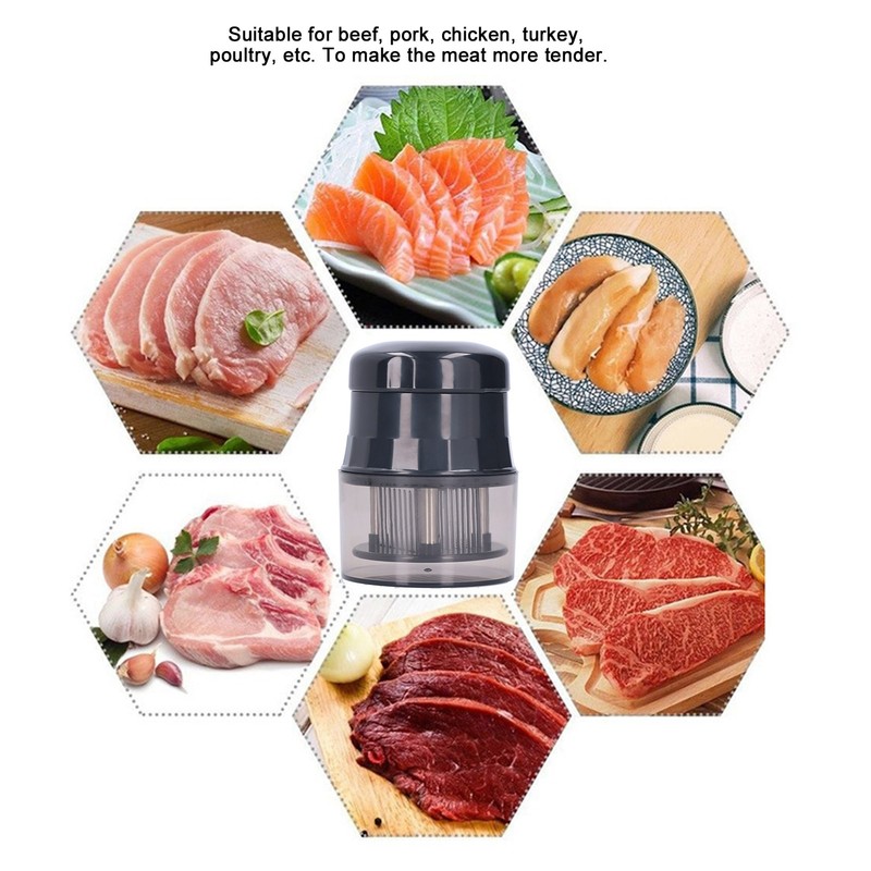 56‑Pin Stainless Steel Loose Meat Needle Meat Tenderizer Tool Steak
