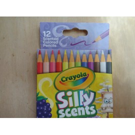 Crayola Silly Scents Sweet scented colored pencils 12 count Style# 68-2112