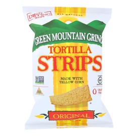 Green Mountain Gringo Tortilla Strips, 8-Ounce Bag (Pack of 12)