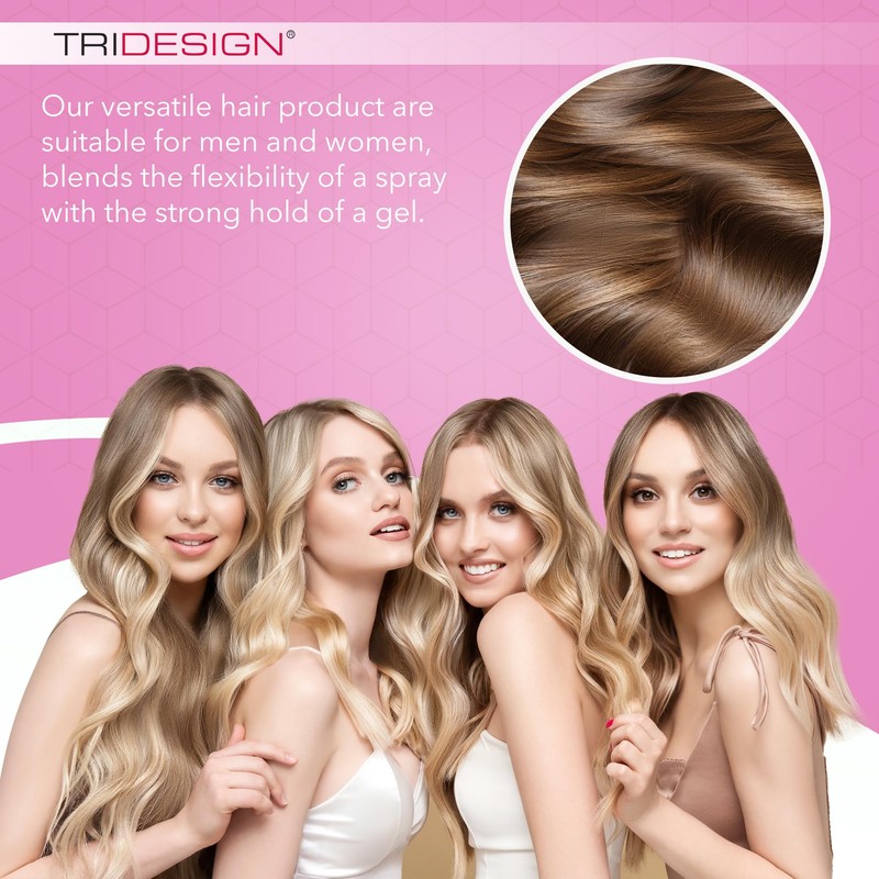 TRI Design Aerogel Hairspray - Strong Hold Hair Finishing Spray