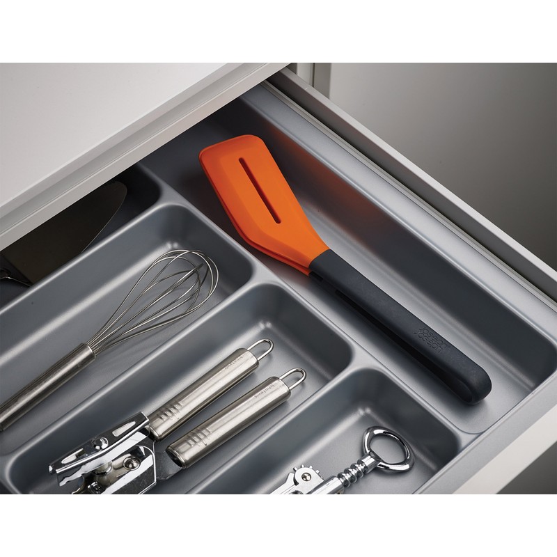 Joseph Joseph Turner Tongs, Ergonomic Silicone Tongs, Locks for compact