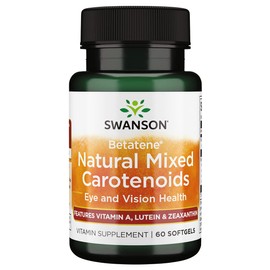 Swanson Betatene Natural Mixed Carotenoids 60 Sgels