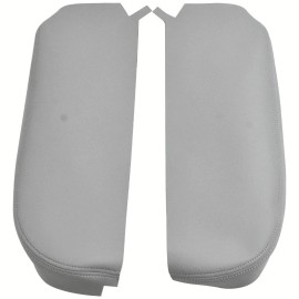 Unbranded For Acura MDX 2007-2013 Leather Center Console Lid Armrest Cover Trim Gray