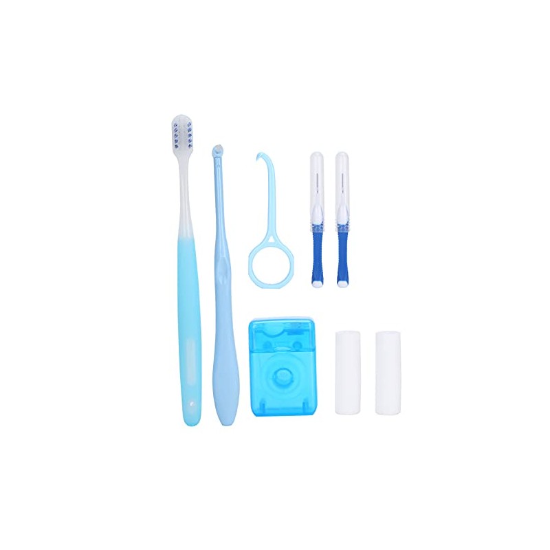 Kit de Cuidado Bucal de Ortodoncia, Cepillo de Limpieza de