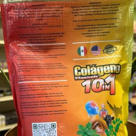 10-in-1 Collagen Supplement with Vitamins, Daily Collagen Support Formula, Skin Hair Nail Support, Multi Collagen Nutritional Supplement Capsules