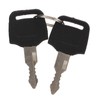 Ignition Switch Gas Cover Kit Helmet Lock 2‑Key Replacement for