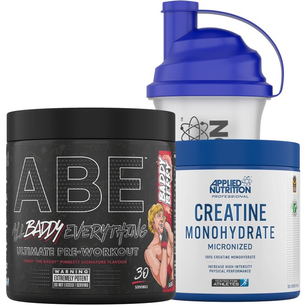 Applied Nutrition Bundle ABE Pre Workout 375g + Creatine 250g