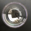 UQISOVI 4.2 Inch Clear Dome Cover Transparent Hemisphere Camera Lens
