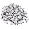 50PCS PT1/4 Hose Connectors PU Nylon Tubing T Shaped Tee