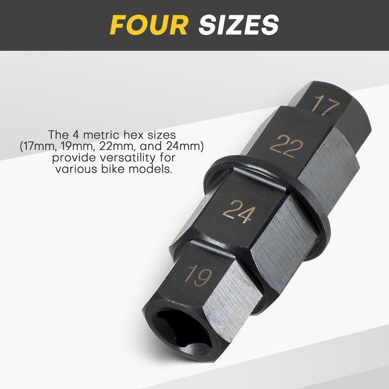 Acymner Motorcycle Front Axle Hex Tool | Universal Hex Allen