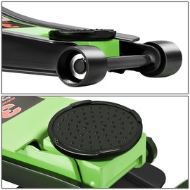 DNA MOTORING Low Profile Hydraulic Trolley Service/Floor Jack, 3 Ton (6000 lbs) Capacity Heavy Duty Hydraulic Car Jack, Lifting Range 3"-20", Green, TOOLS-00475-GR