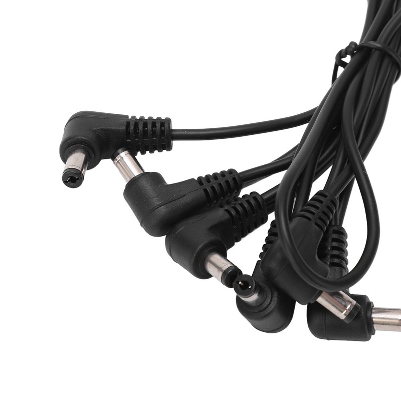 Guitar Effect Pedal Power Supply Adapter 6 Way Daisy Chain