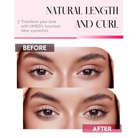 Ukrizi Bottom Eyelash Strip False X31 X31 Bottom 9mm / 아래 속눈썹 스트립 가짜 X31 X31 Bottom 9mm