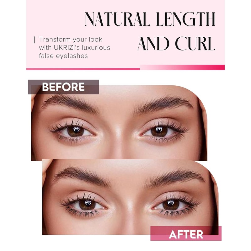 Ukrizi Bottom Eyelash Strip False X31 X31 Bottom 9mm /