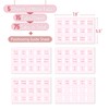 Mr. Pen- Bible Tabs, 75 pcs, Soft Pink, Bronze Foil