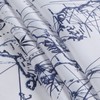 D DS CURTAIN Aviation Ocean Waterproof Poleyster Fabric Navy Printed