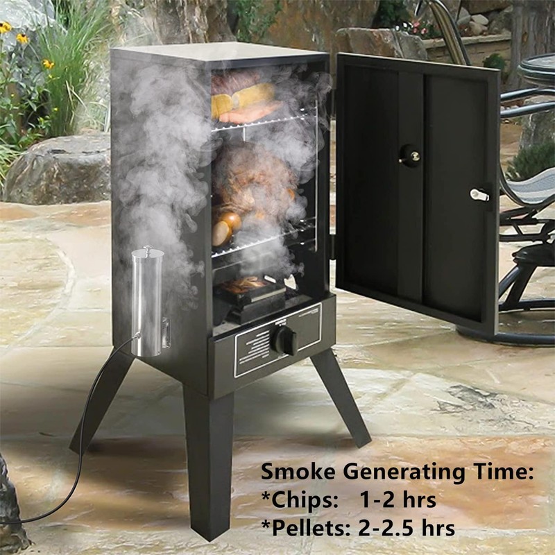 Cold Smoke Generator with Lid & Air Pump, Portable Electric