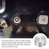 THJOPOKEEL 6PCS Gas Stove Rotary Switch Metal Knob Zinc Alloy