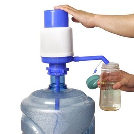 PrimeTrendz Innovative Manual Hand Operated Vacuum Action 5 Gallon Jug Drinking Bottled Water Pump