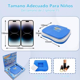 Computadora De Juguete - Computadora Portátil para Niños, Computadora Portátil de Aprendizaje para Niños, Música Interactiva Bilingüe Inglés Español,Palabras,Números,Regalos para Niños y Niñas