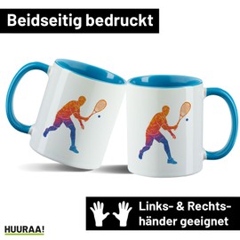 Huuraa Cup Squash Gift Cup Blue 330ml Squash Gift idea