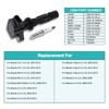 AULINK 4PCS UF540 Ignition Coil Pack/90083 Spark Plugs 2.0L 2.3L