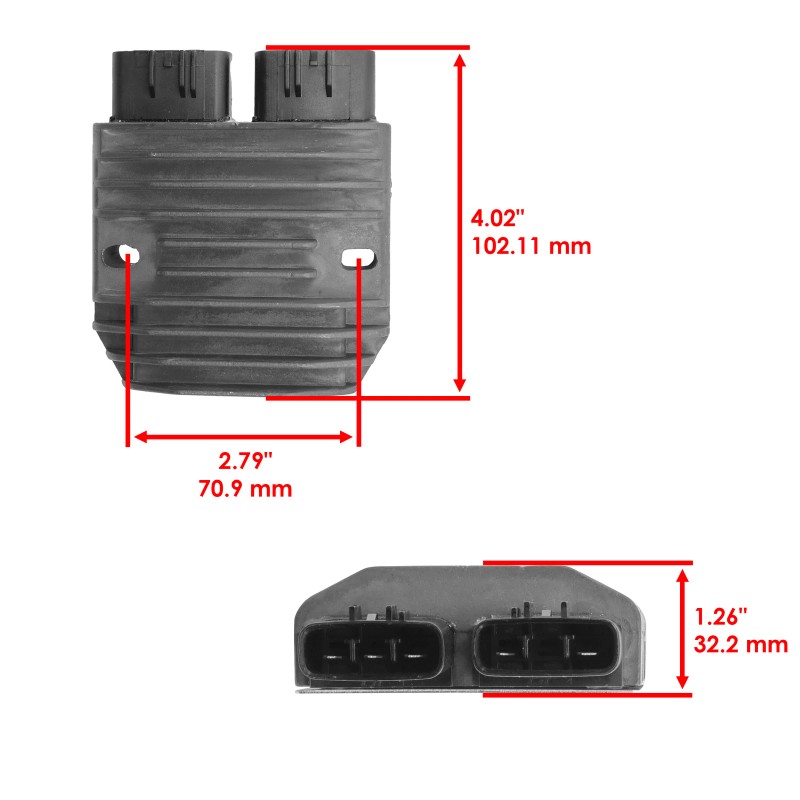 For Yamaha Caltric Regulator Rectifier for Yamaha Grizzly 700 YFM700
