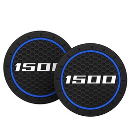 Aooloysky Car Cup Holder Coasters, 2PCS 2.75 Inch Coasters for Dodge Challenger Charger Avenger RAM 1500 Accessories, Car Cup Holder Coasters Car Interior Accessories, Car Coasters for Dodge Owners