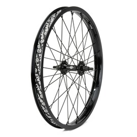 SALT Rookie 18" Front BMX Bike Wheel Alloy 3/8" Black