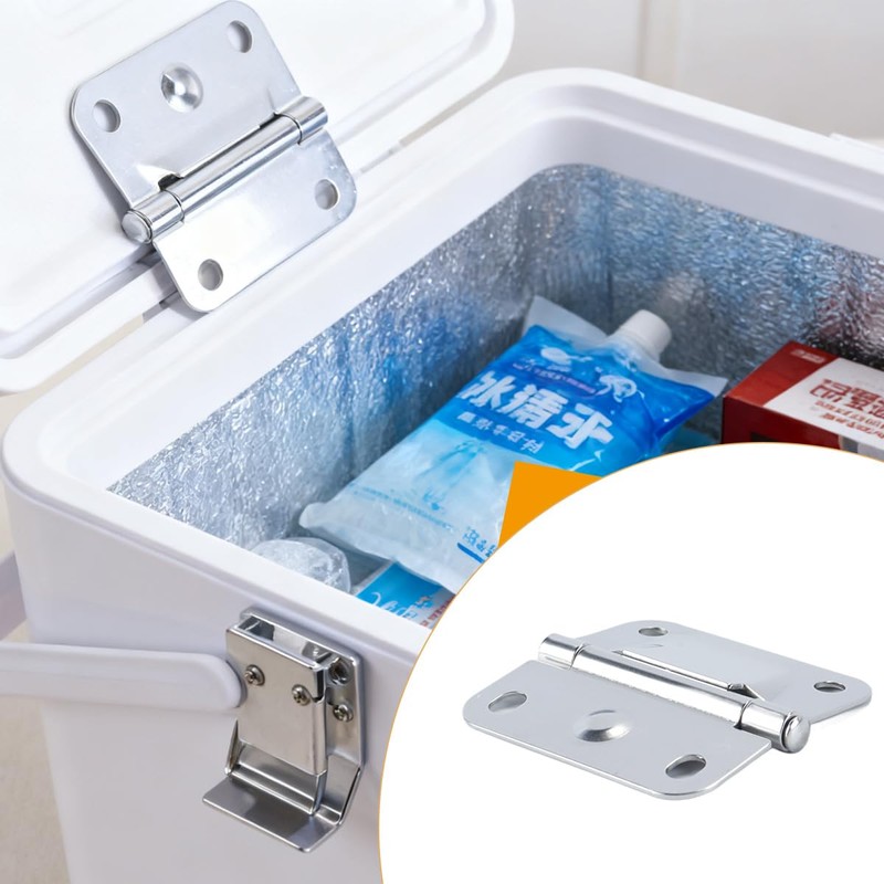 Ausi 4pcs Coleman Cooler Hinge Replacement Set – Stainless Steel