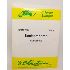 N.L.Chrestensen MÖHRE NANTAISE 2, TYP MARKTGÄRTNER 30g Volumenpackung 'DAUCUS CAROTA'