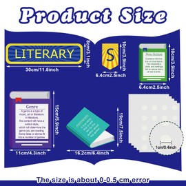29 Pieces Genre Reading Posters for Classroom Literary Posters Boards Little Library Books Educational Bulletin Board Decoration for School Classroom Library Wall Decoration