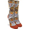 Good Luck Sock Women's Ambush of Tigers Socks, Shoe Size